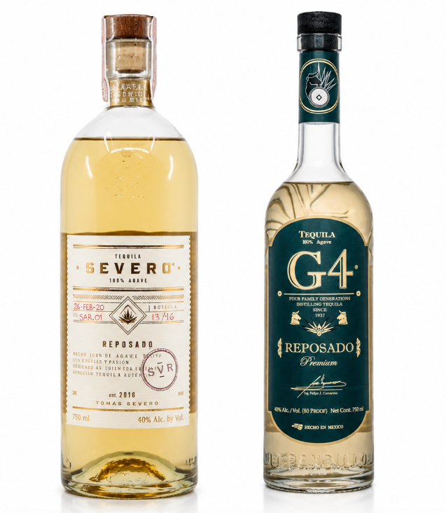 G4 Reposado Tequila + Severo Tequila Reposado