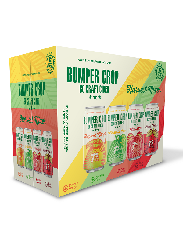 BUMPER CROP HARVEST MIXER 12PACK 355ML 7%ALC.