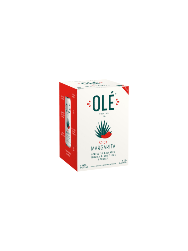 OLE SPICY MARGARITA 4PACK 355ML 5.2%ALC.