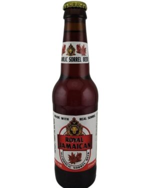 ROYAL JAMAICAN SORREL BEER 6PACK 2.8%ALC.