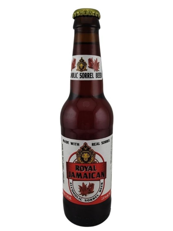ROYAL JAMAICAN SORREL BEER 6PACK 2.8%ALC.