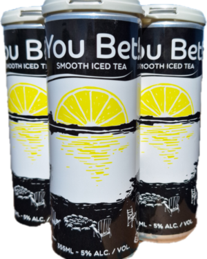 YOU BET! SMOOTH ICED TEA 4PACK 355ML 5%