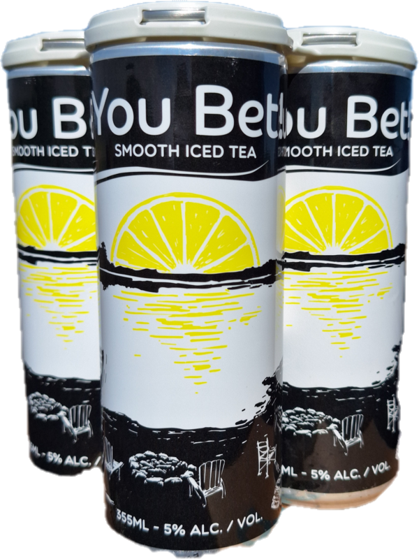 YOU BET! SMOOTH ICED TEA 4PACK 355ML 5%