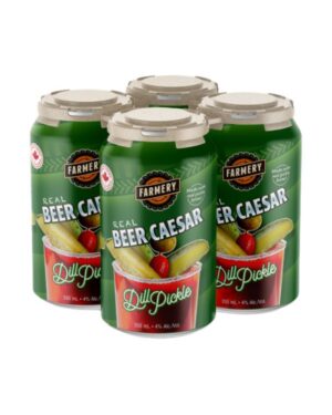 FARMERY BEER CAESAR ORIGINAL DILL PICKLE 4PACK 355ML4%ALC.