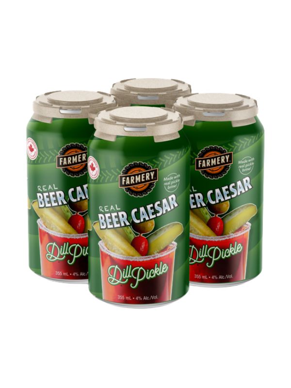 FARMERY BEER CAESAR ORIGINAL DILL PICKLE 4PACK 355ML4%ALC.