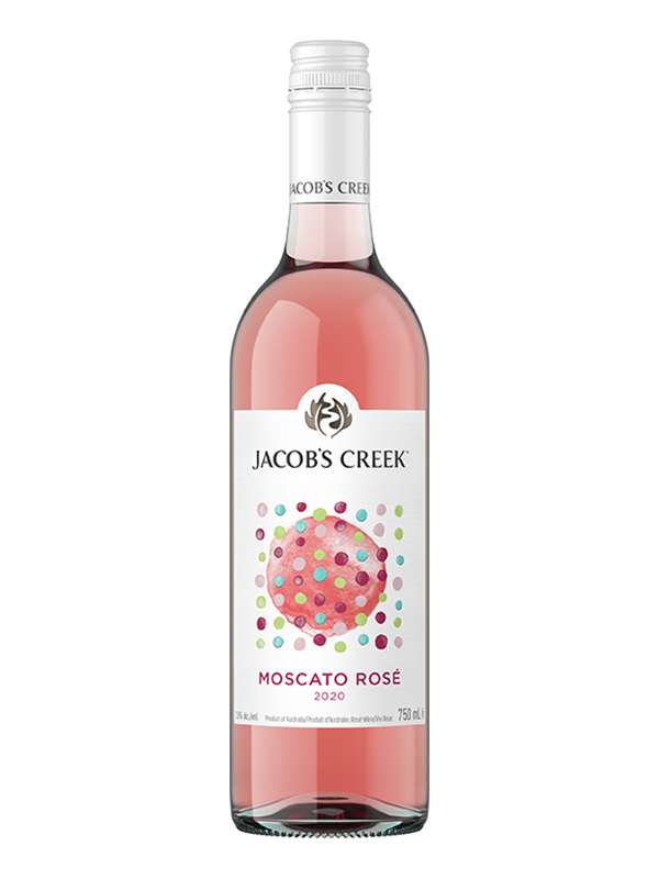 JACOB'S CREEK MOSCATO ROSE 750ML 7.5%ALC