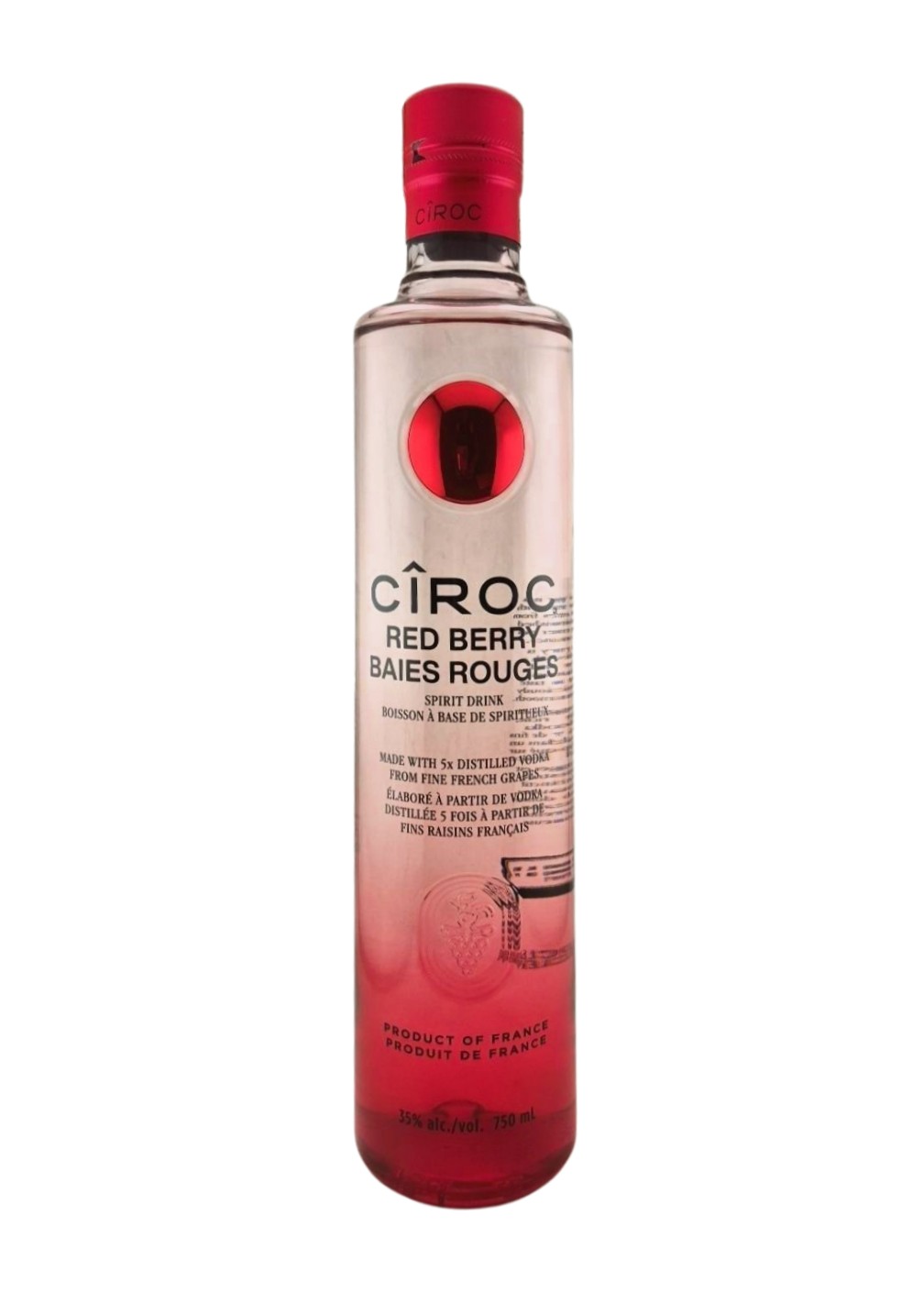 CIROC RED BERRY 750ML 35%ALC.