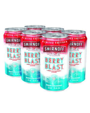 SMIRNOFF ICE BERRY BLAST 6PACK 5%ALC.