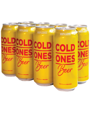 COLD ONES BEER (CLS) 8PACK 355ML 5%ALC.