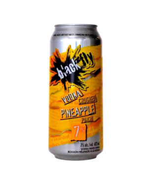 BLACK FLY VODKA CRUSHED PINEAPPLE PUNCH 473ML 7%ALC.