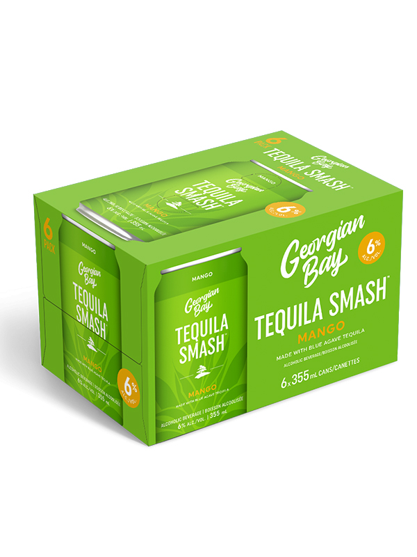 GEORGIAN BAY TEQUILA MANGO 6PK 355ML 6%ALC.
