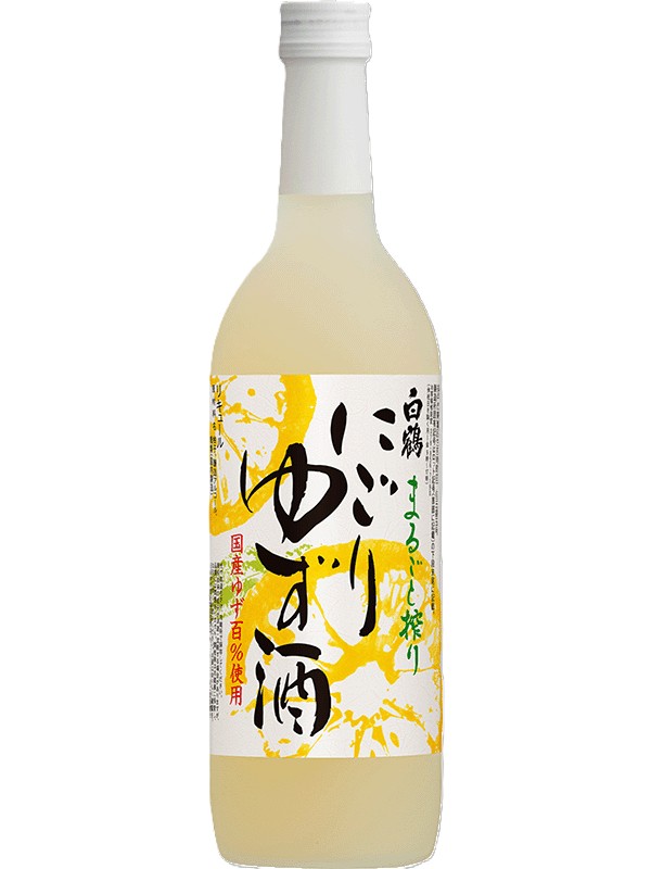 HAKUTSURU YUZU NIGORI 720ML 10.5%ALC.