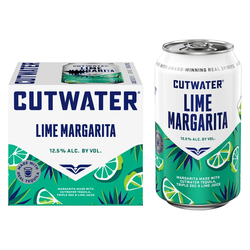 CUTWATER LIME MARGARITA 4PK
