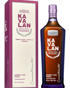 KAVALAN CONCERTMASTER SHERRY CASK FINISH 40%