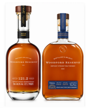 Woodford Reserve Batch Proof 121.2 Proof + WOODFORD STRAIGHT MALT combo