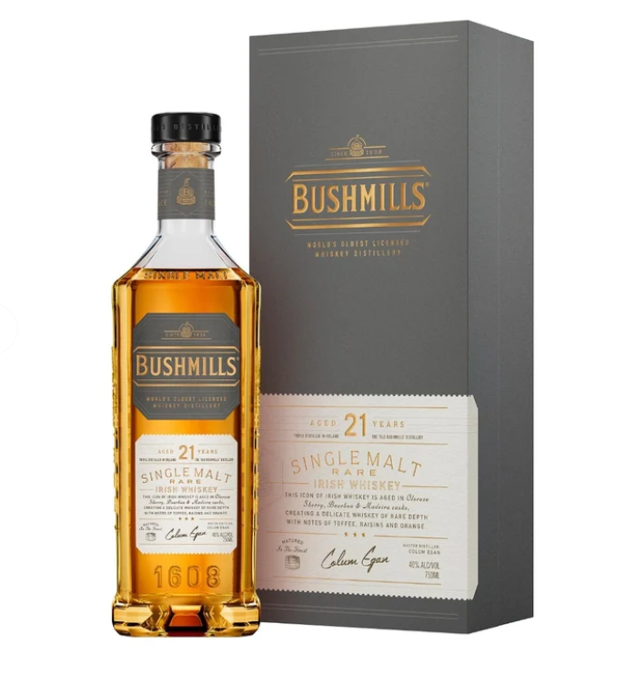 Bushmills 21Year Old Irish Whiskey