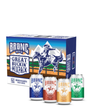 BRONC GREAT BUCKIN' MIXPACK 12X355ML CLS