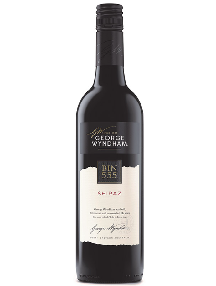 WYNDHAM ESTATE BIN 555 SHIRAZ 14.2%