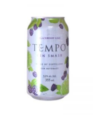 Tempo gin smash blackberry 6pk
