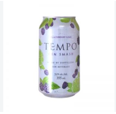 Tempo gin smash blackberry 6pk