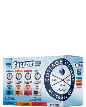 Cottage Springs RTD Vodka Soda Freezie - Can 355ml 8PACK