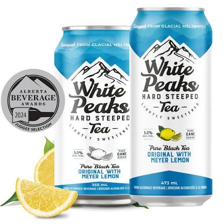 White Peaks RTD Original with Meyer Lemon -12PACK Can 355ML