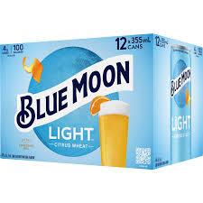 BLUE MOON LIGHT 355ML 12UC CAN