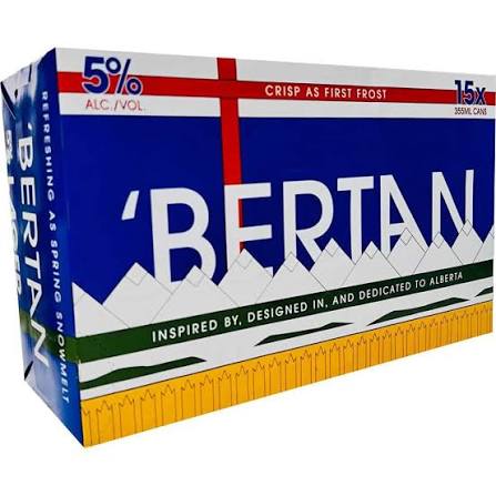 BERTAN LAGER, 355ML 15UC CAN