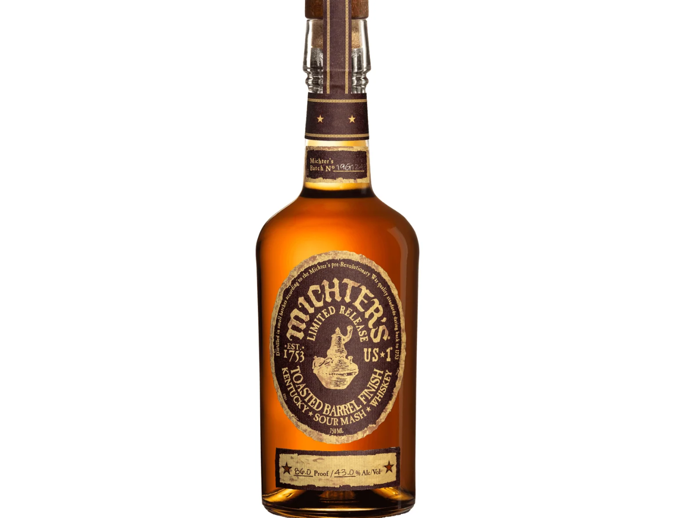 Michter's Toasted Barrel Finish Sour Mash 43%